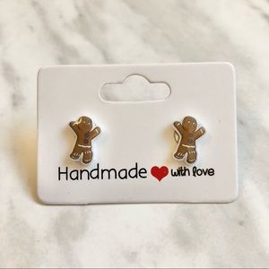 🎉 New Shrek Gingerbread Man Handmade Earrings set